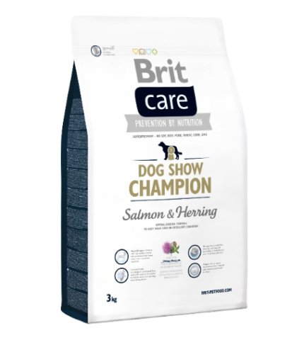 Brit Care Dog Show salmon&amp;herring  (Lazac&amp;Herring) 1kg