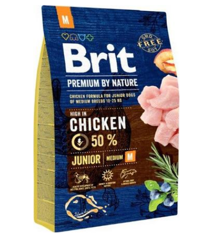 Brit Premium by Nature Junior Medium 3kg