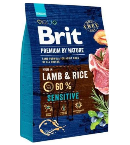 Brit Premium by Nature Lamb and Rice 3kg