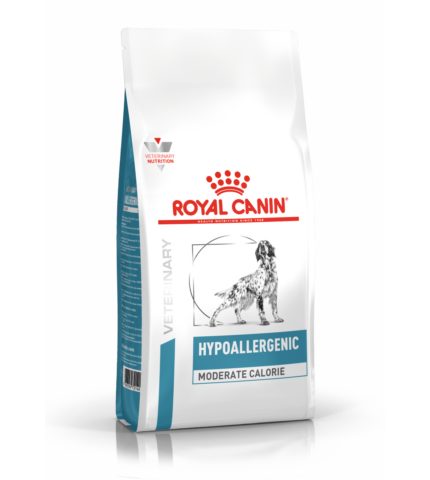 ROYAL CANIN HYPOALLERGENIC DOG MODERATE CALORIE