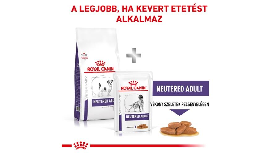 neutered royal canin dog